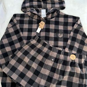 PINK sweater and short pajama set